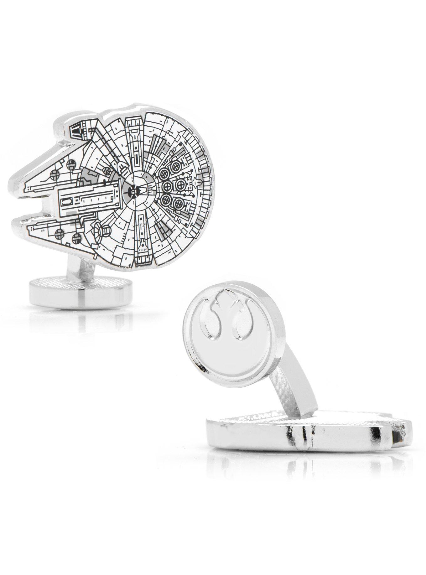 Star Wars Millennium Falcon Blueprint Cufflinks