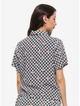 Her Universe Disney Snow White And The Seven Dwarfs Poison Apple Gingham Woven Button-Up, MULTI, alternate