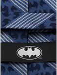 DC Comics Batman Pinstripe Navy Tie, , alternate