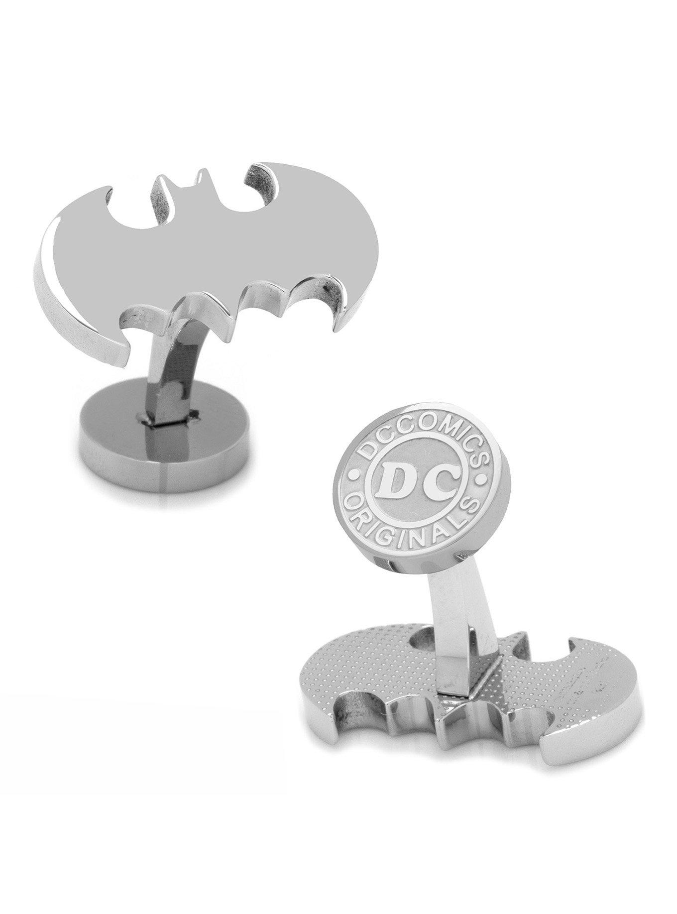 DC Comics Batman Stainless Steel Cufflinks, , alternate