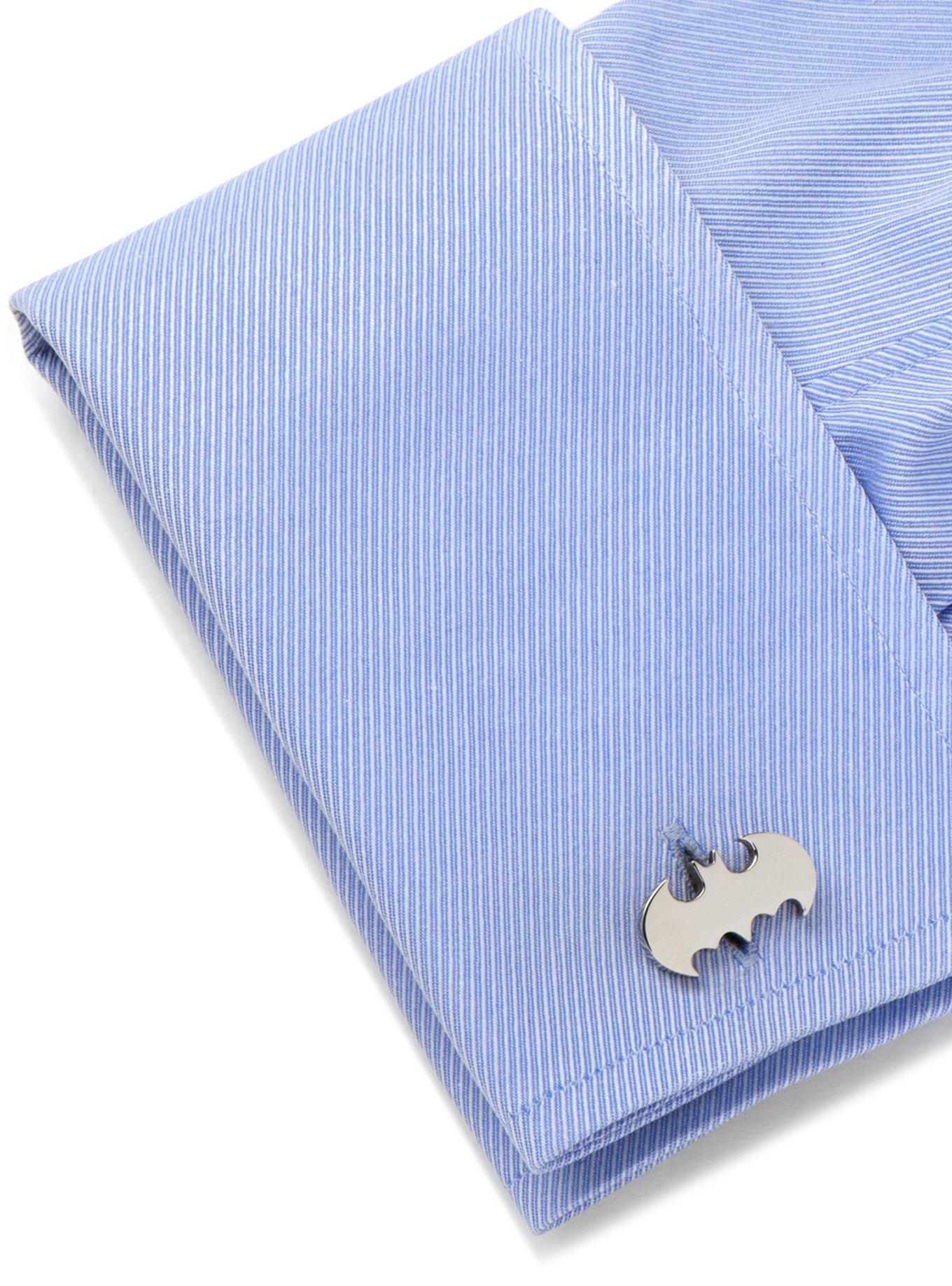 DC Comics Batman Stainless Steel Cufflinks, , alternate