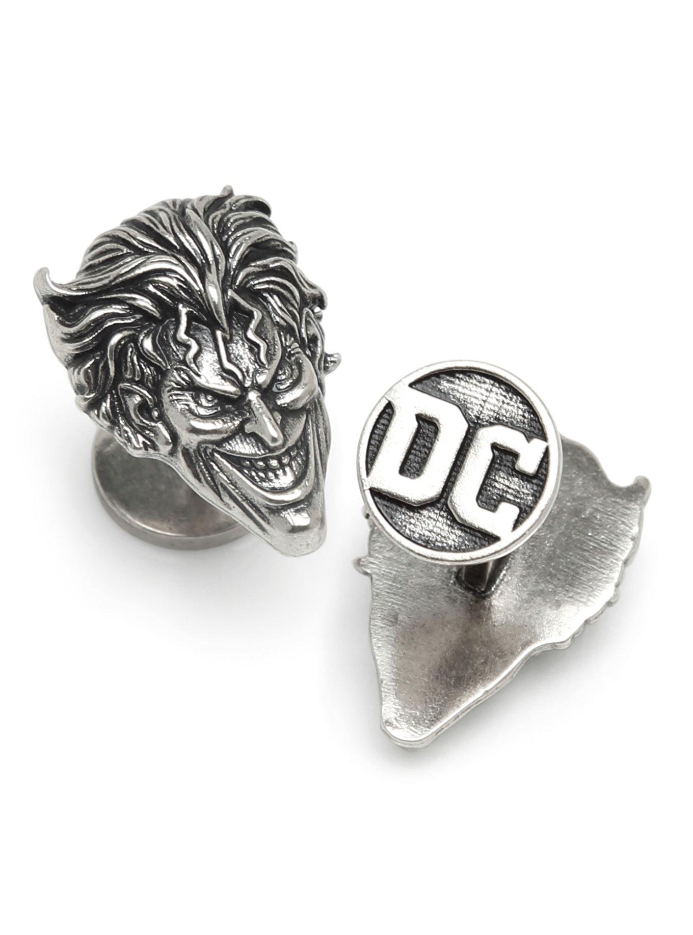 DC Comics Joker Face Cufflinks, , hi-res