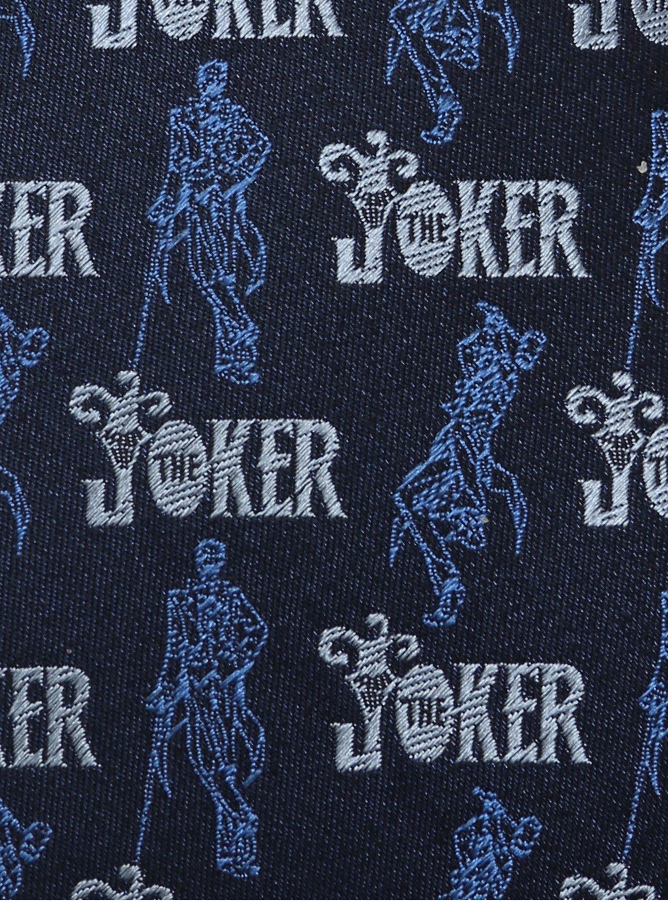DC Comics Joker Pose Blue Tie, , alternate