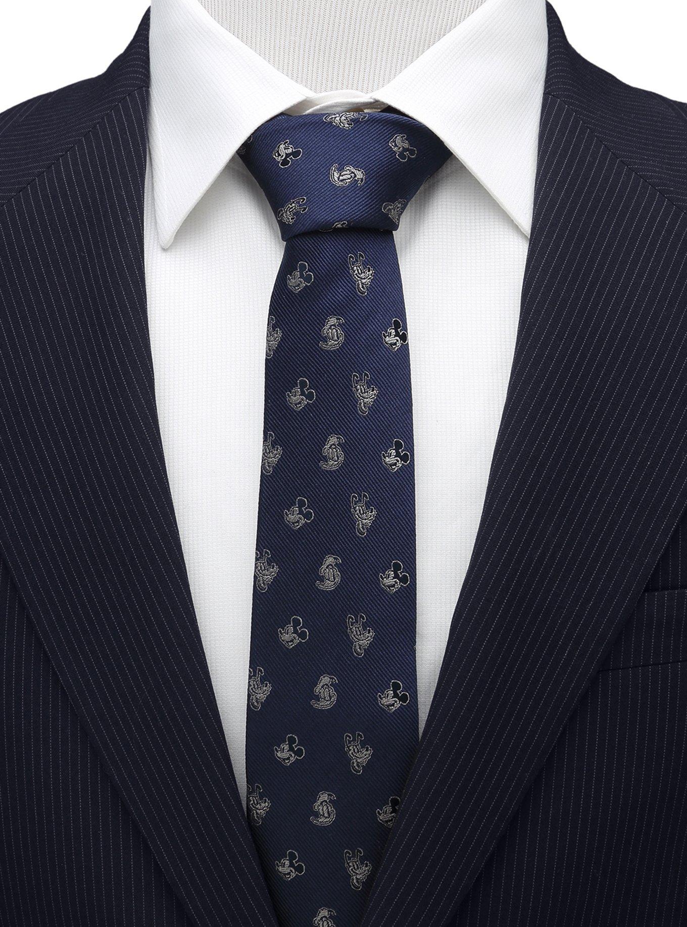 Disney Mickey and Friends Blue Tie, , alternate