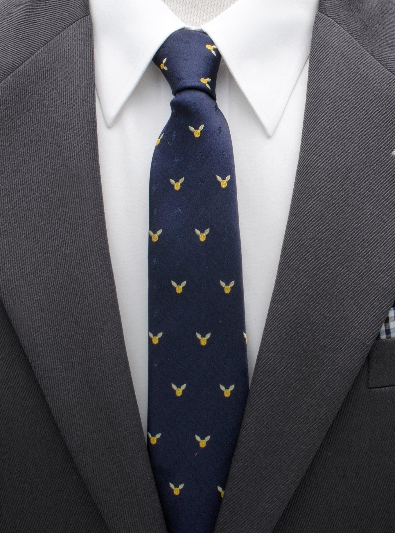Harry Potter Golden Snitch Dot Tie, , alternate