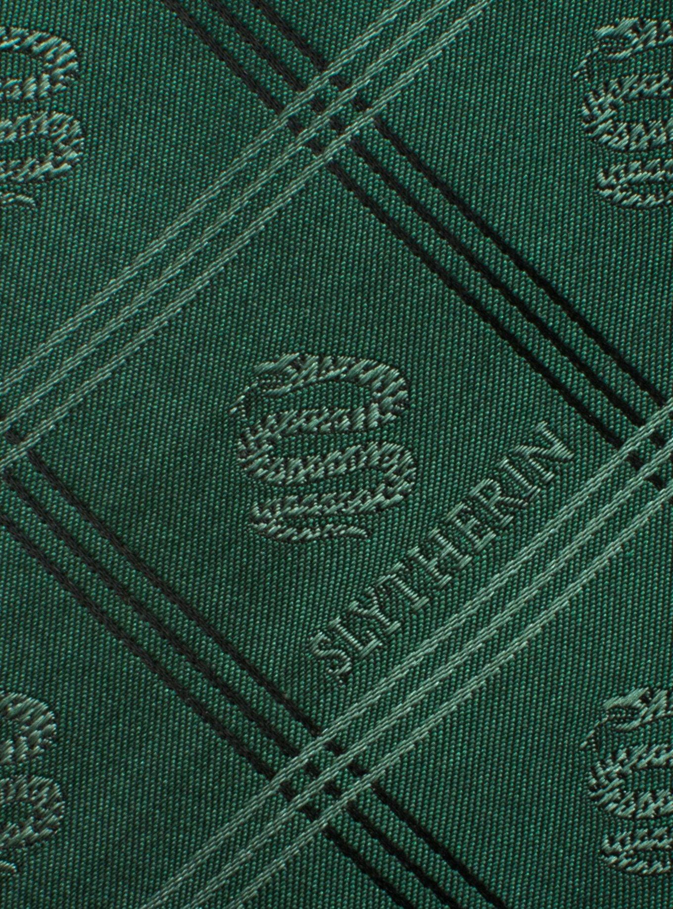 Harry Potter Slytherin Plaid Tie, , hi-res