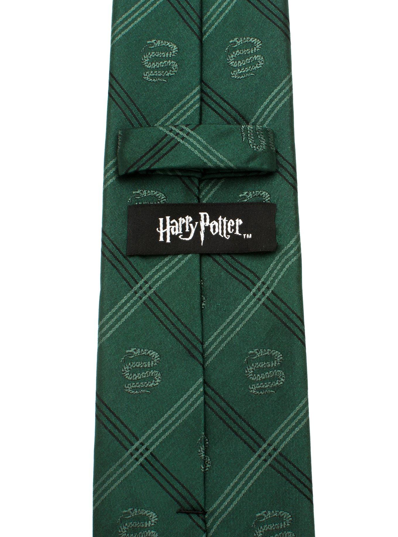 Harry Potter Slytherin Plaid Tie, , alternate