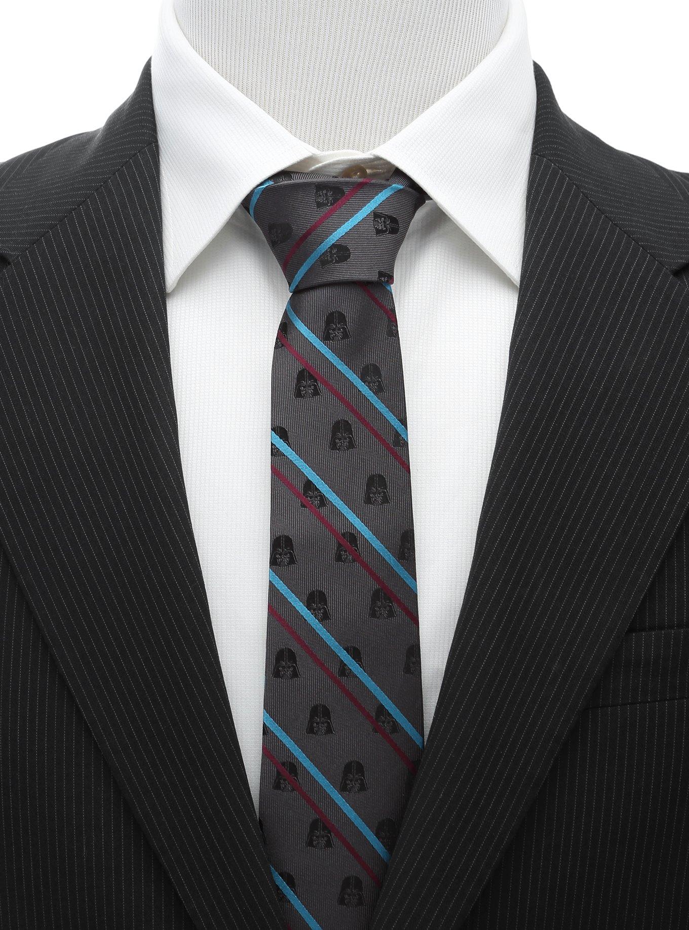 Star Wars Darth Vader Black Striped Tie, , alternate