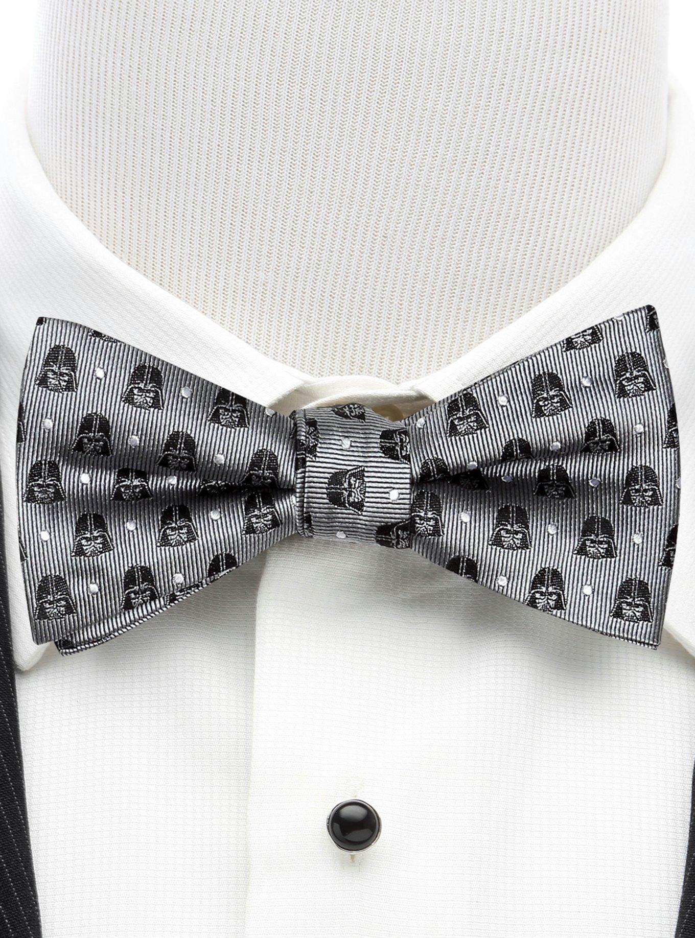 Star Wars Darth Vader Gray Dot Bow Tie