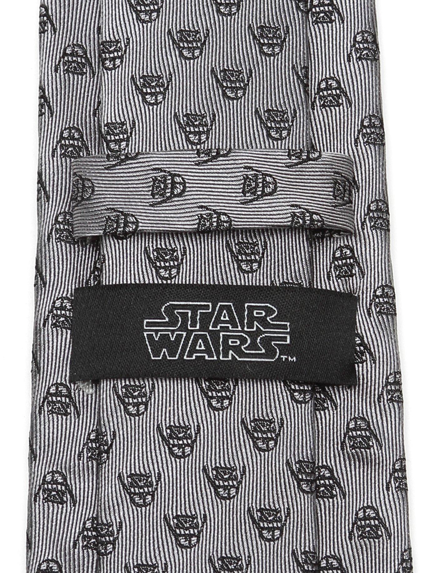 Star Wars Darth Vader Metallic Black Tie, , alternate