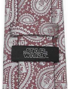 Star Wars Darth Vader Paisley Red Tie, , hi-res