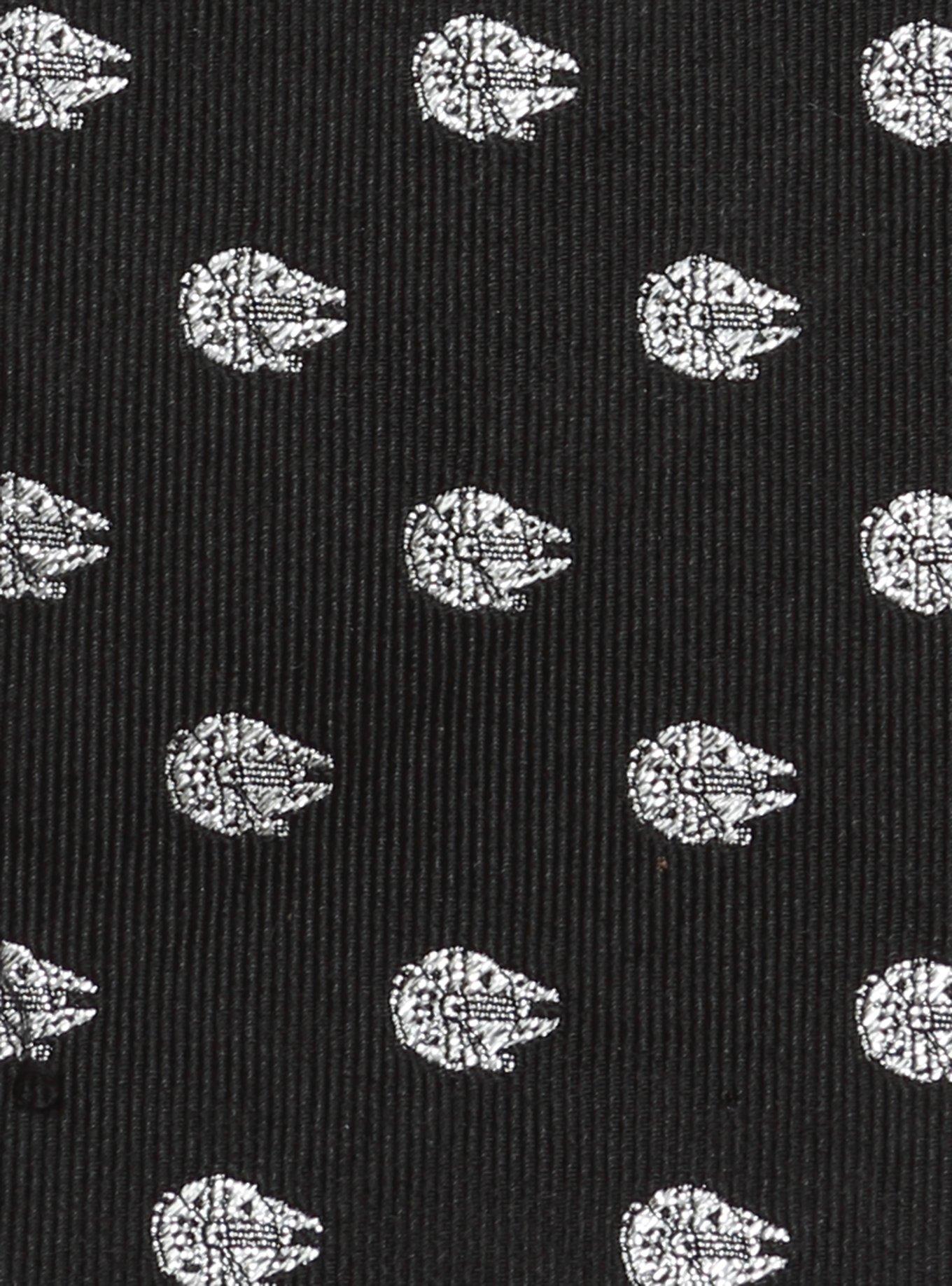 Star Wars Millennium Falcon Metallic Silver Tie