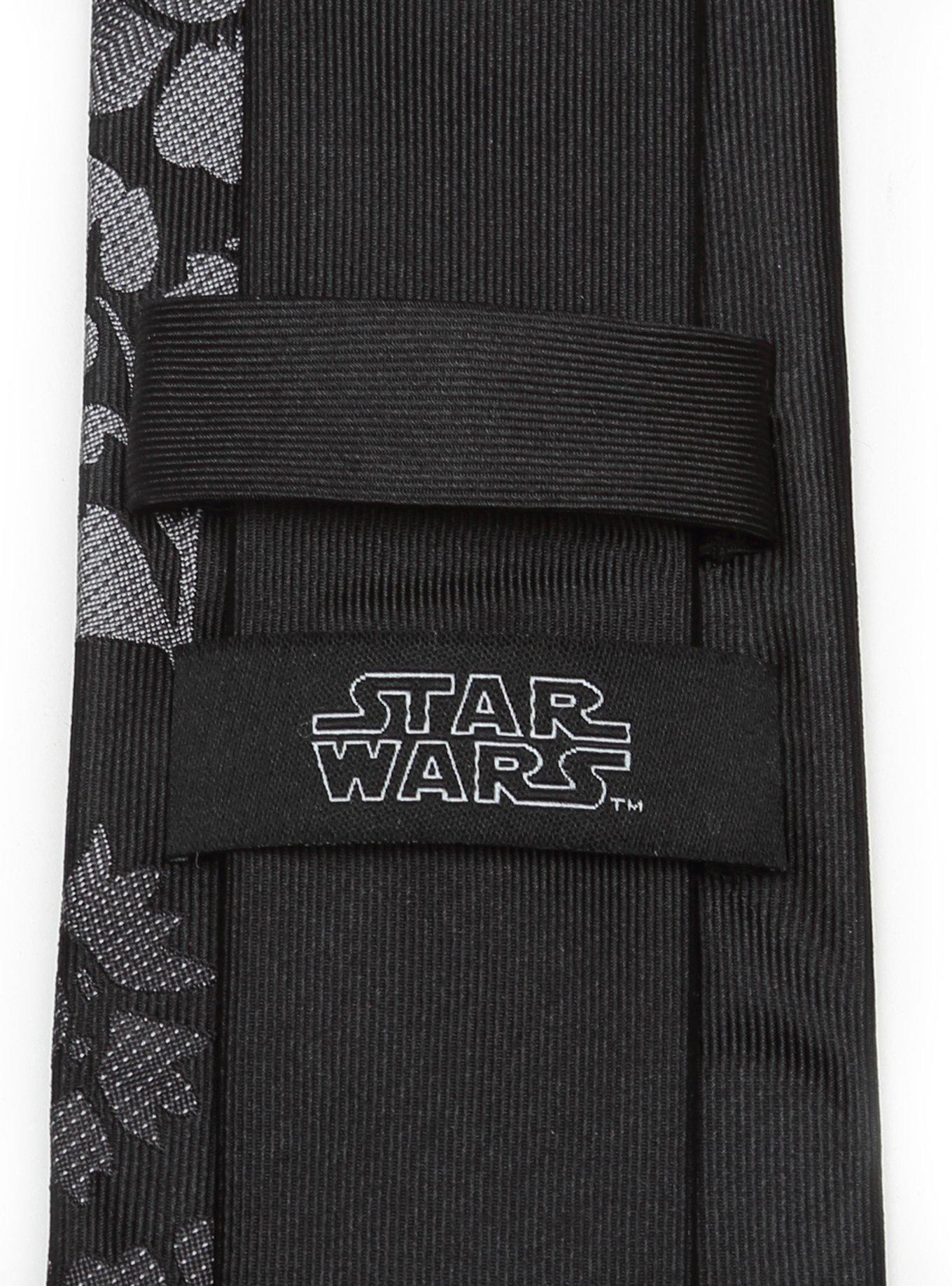 Star Wars R2D2 Floral Black Tie, , alternate
