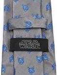 Star Wars R2D2 Metallic Blue Tie, , alternate