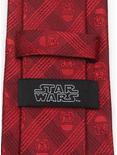 Star Wars Stormtrooper Red Plaid Tie, , alternate