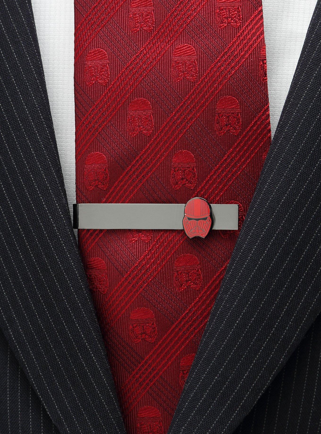 Star Wars Stormtrooper Red Tie Bar, , hi-res