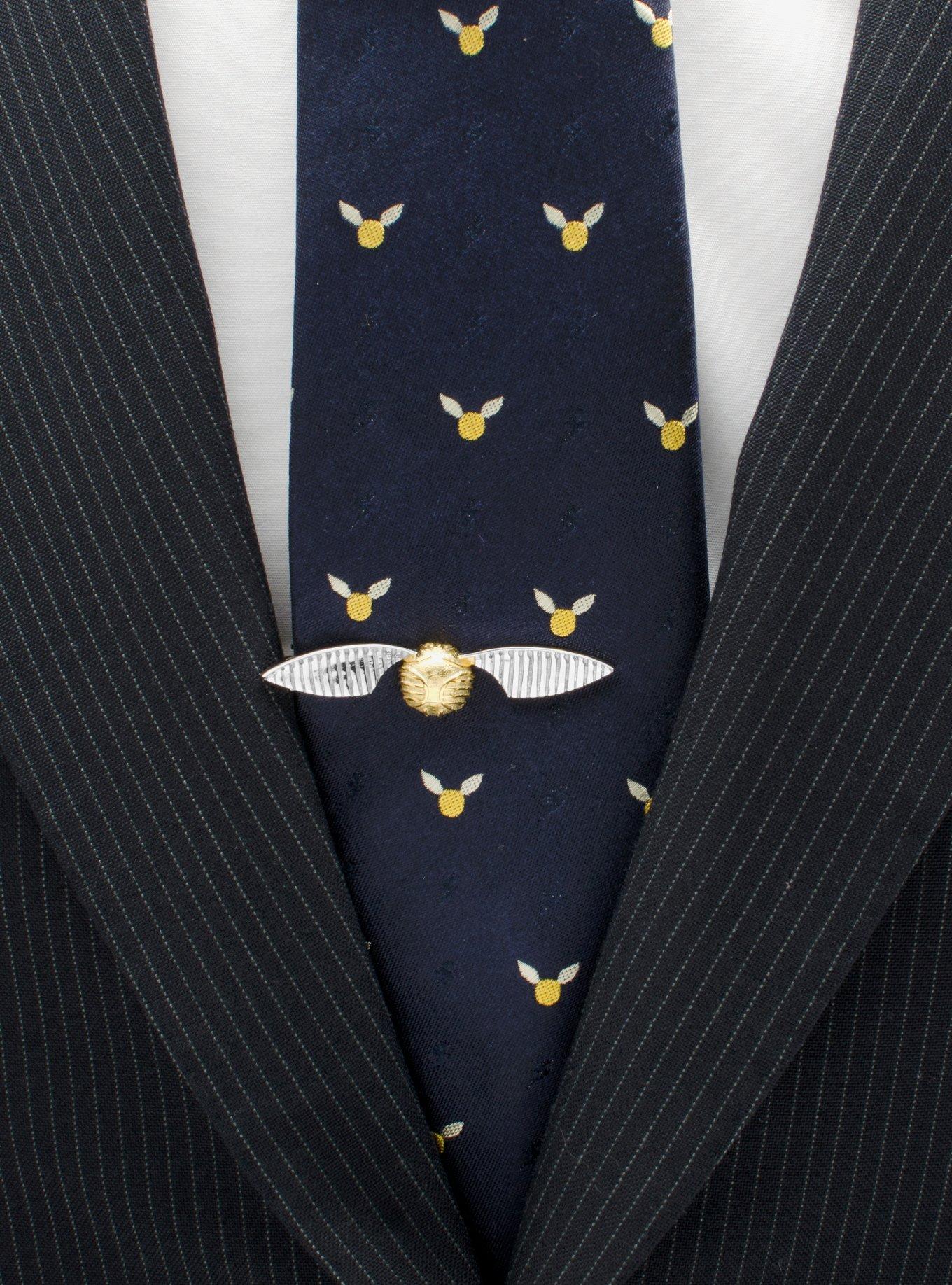 3D Harry Potter Golden Snitch Tie Clip, , alternate