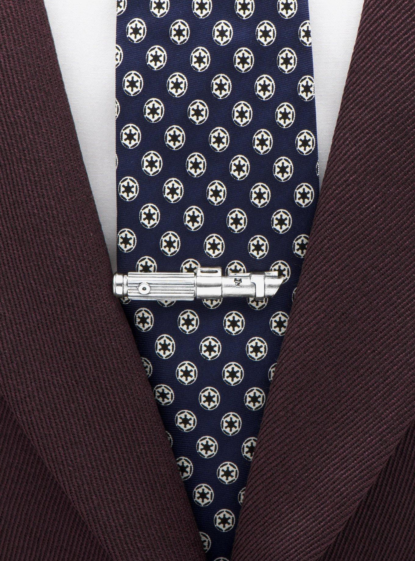 3D Star Wars Darth Vader Lightsaber Tie Clip, , hi-res