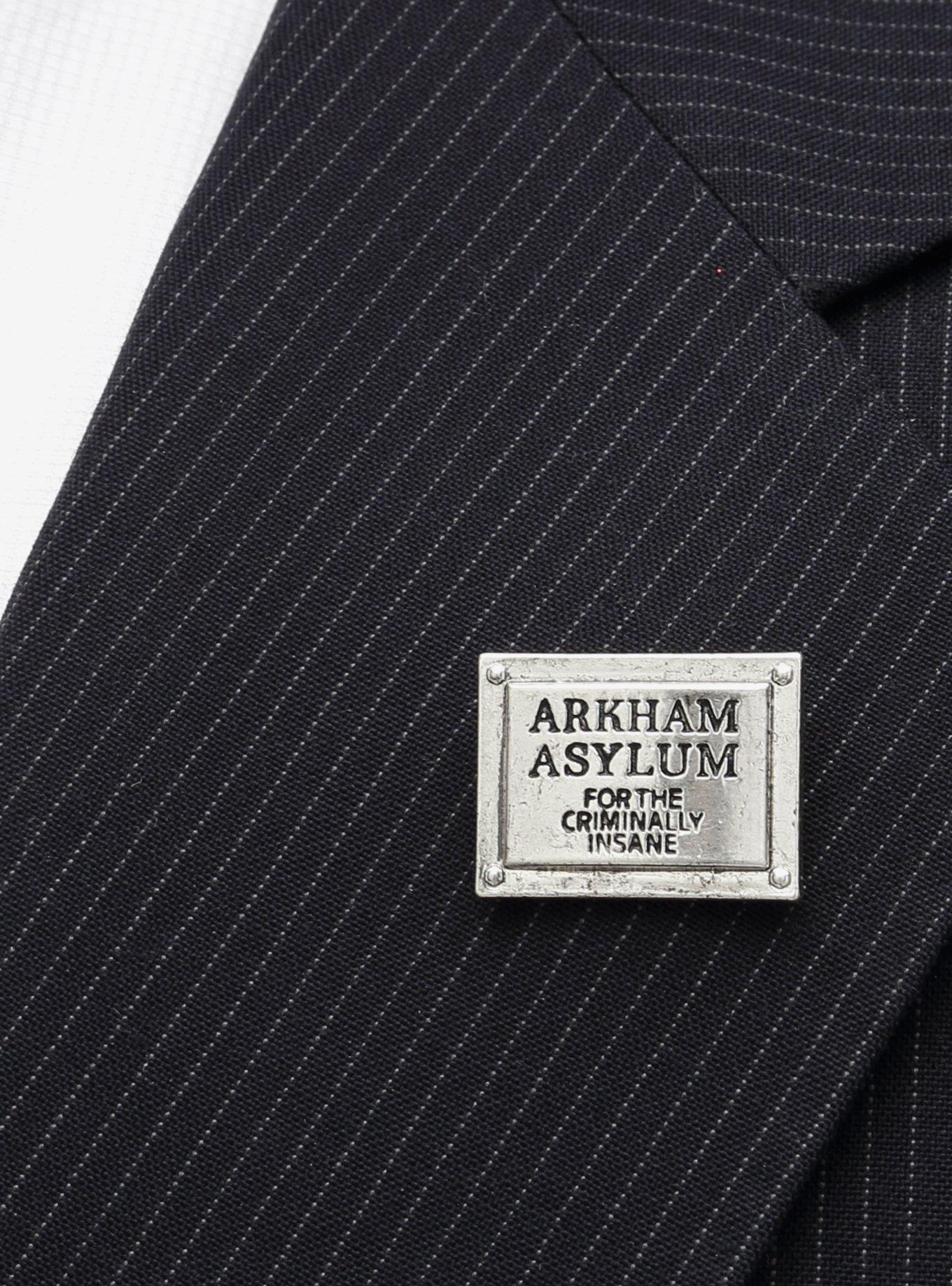 Arkham Asylum Lapel Pin, , alternate