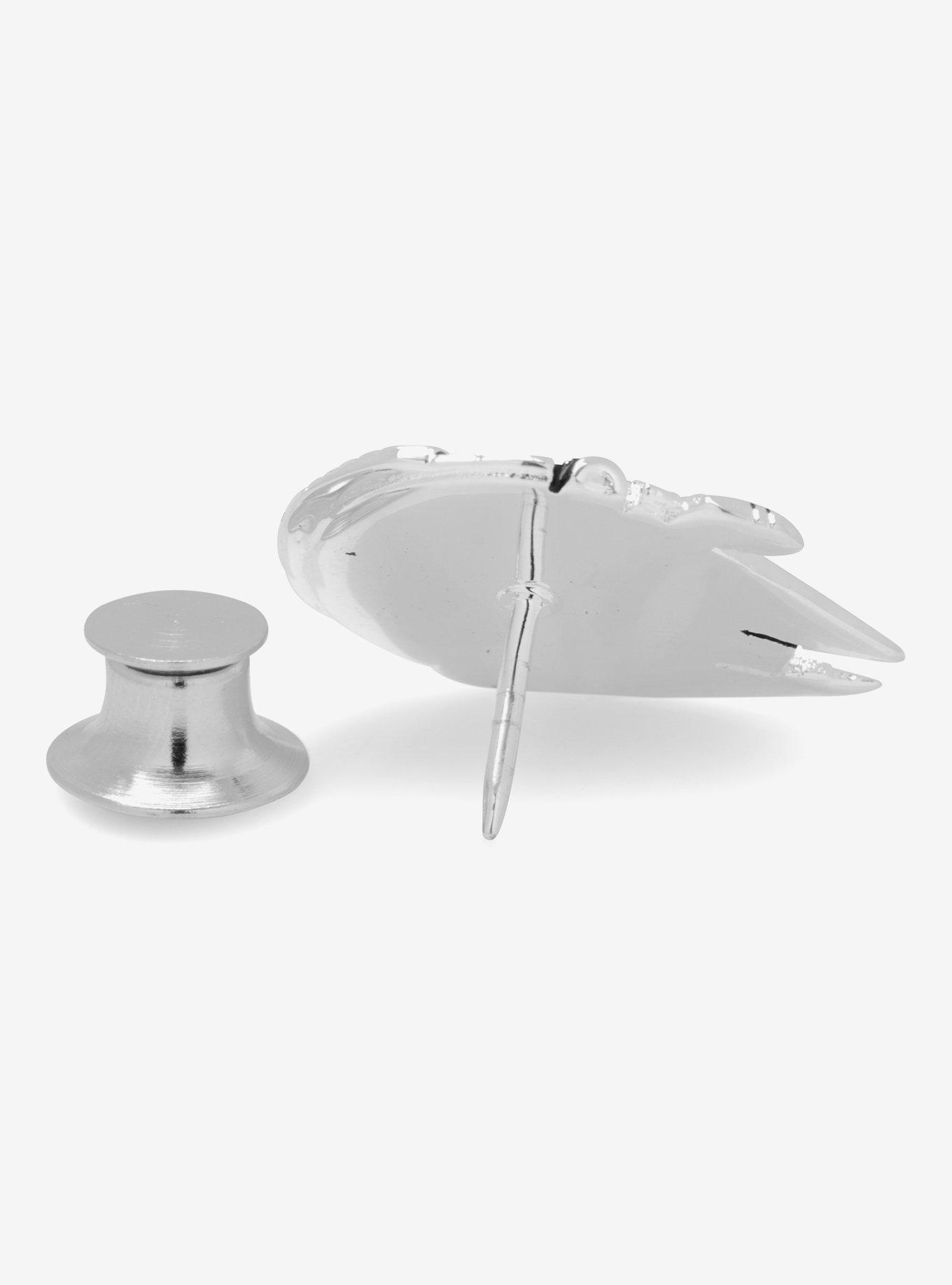 3D Star Wars Millennium Falcon Lapel Pin, , alternate