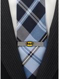 DC Comics Batman Logo Black Tie Bar, , alternate