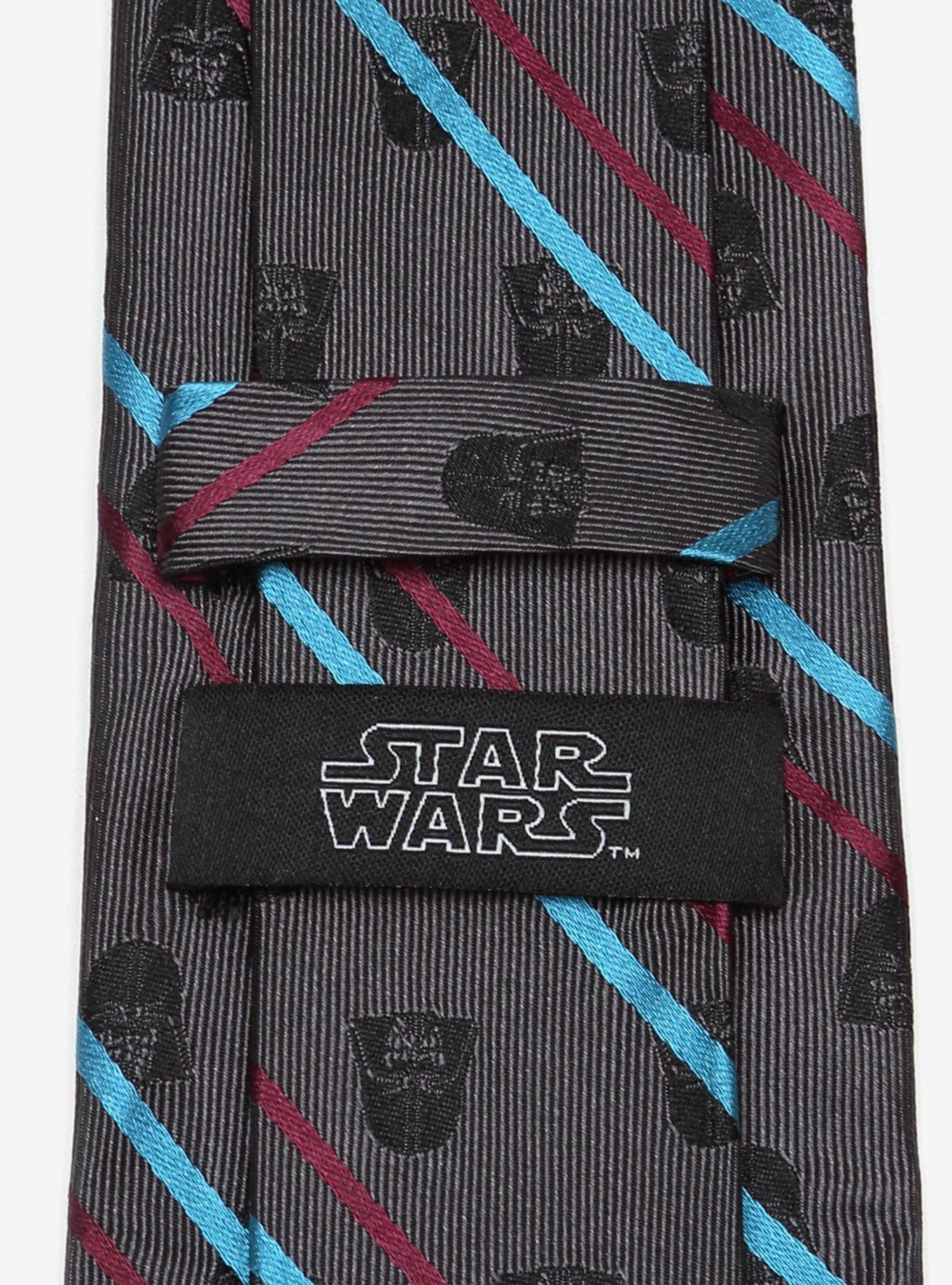 Star Wars Darth Vader Black Striped Tie, , alternate
