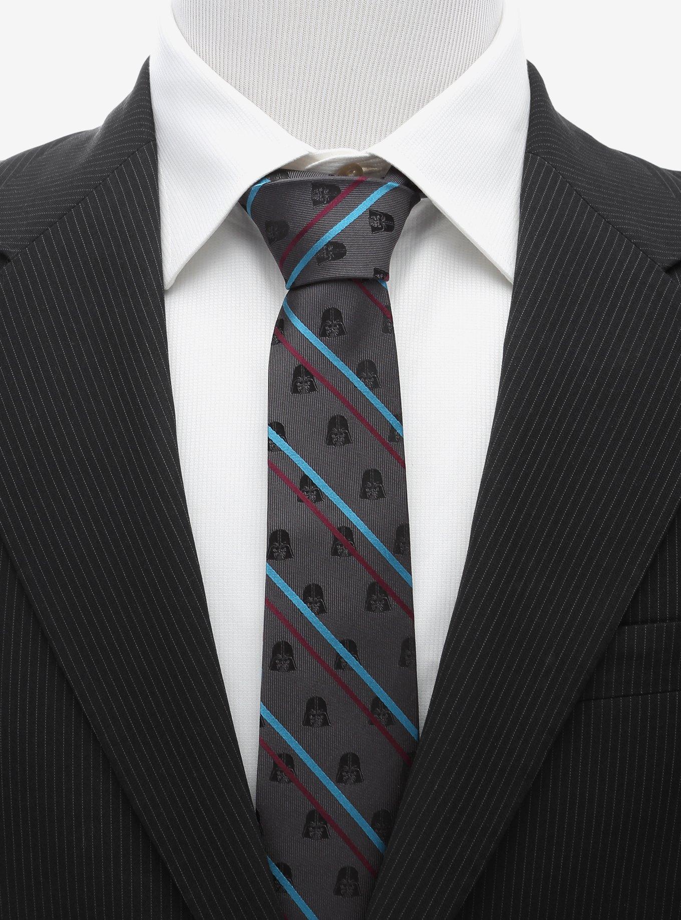 Star Wars Darth Vader Black Striped Tie, , alternate
