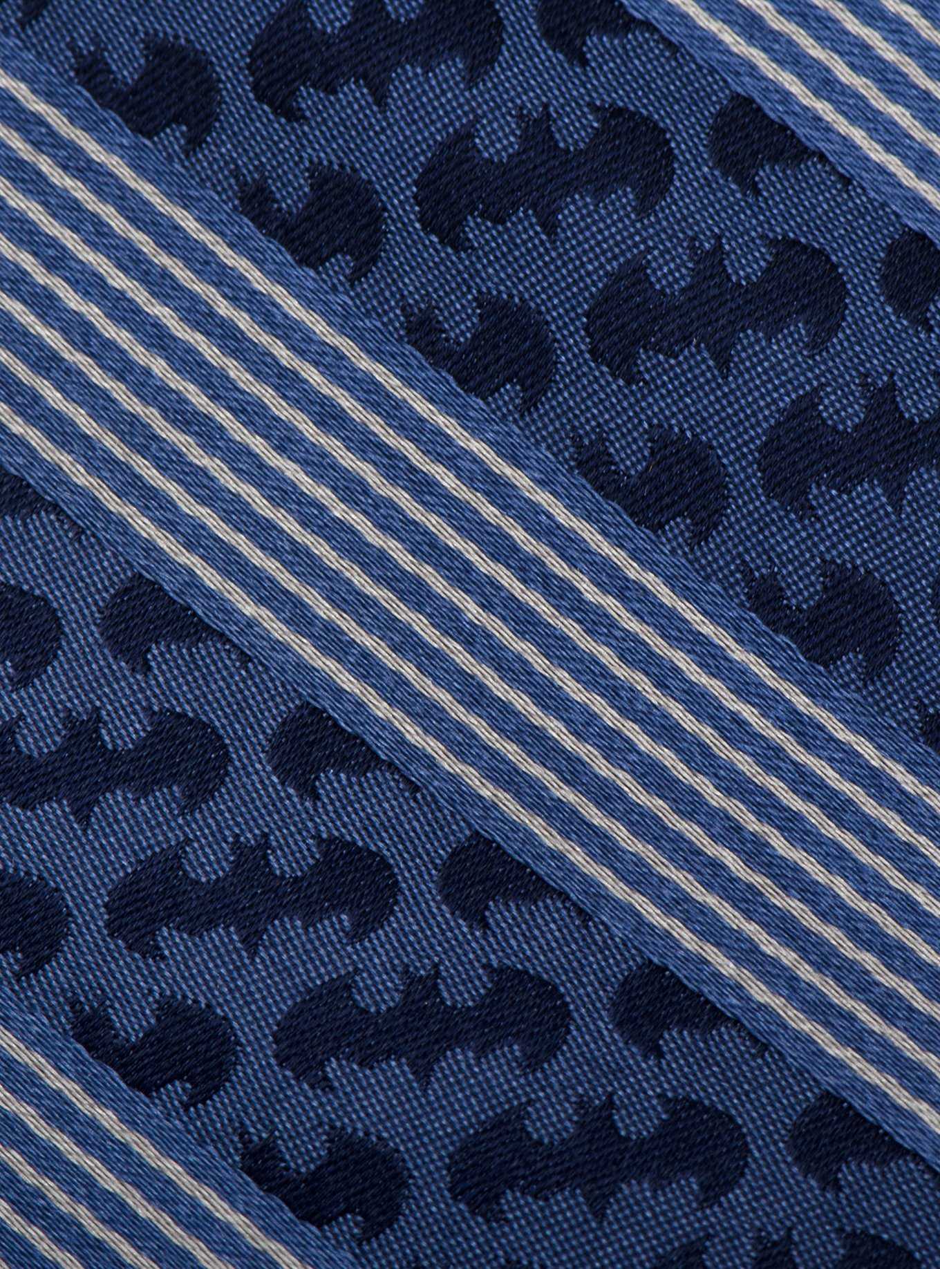 DC Comics Batman Pinstripe Navy Tie, , hi-res