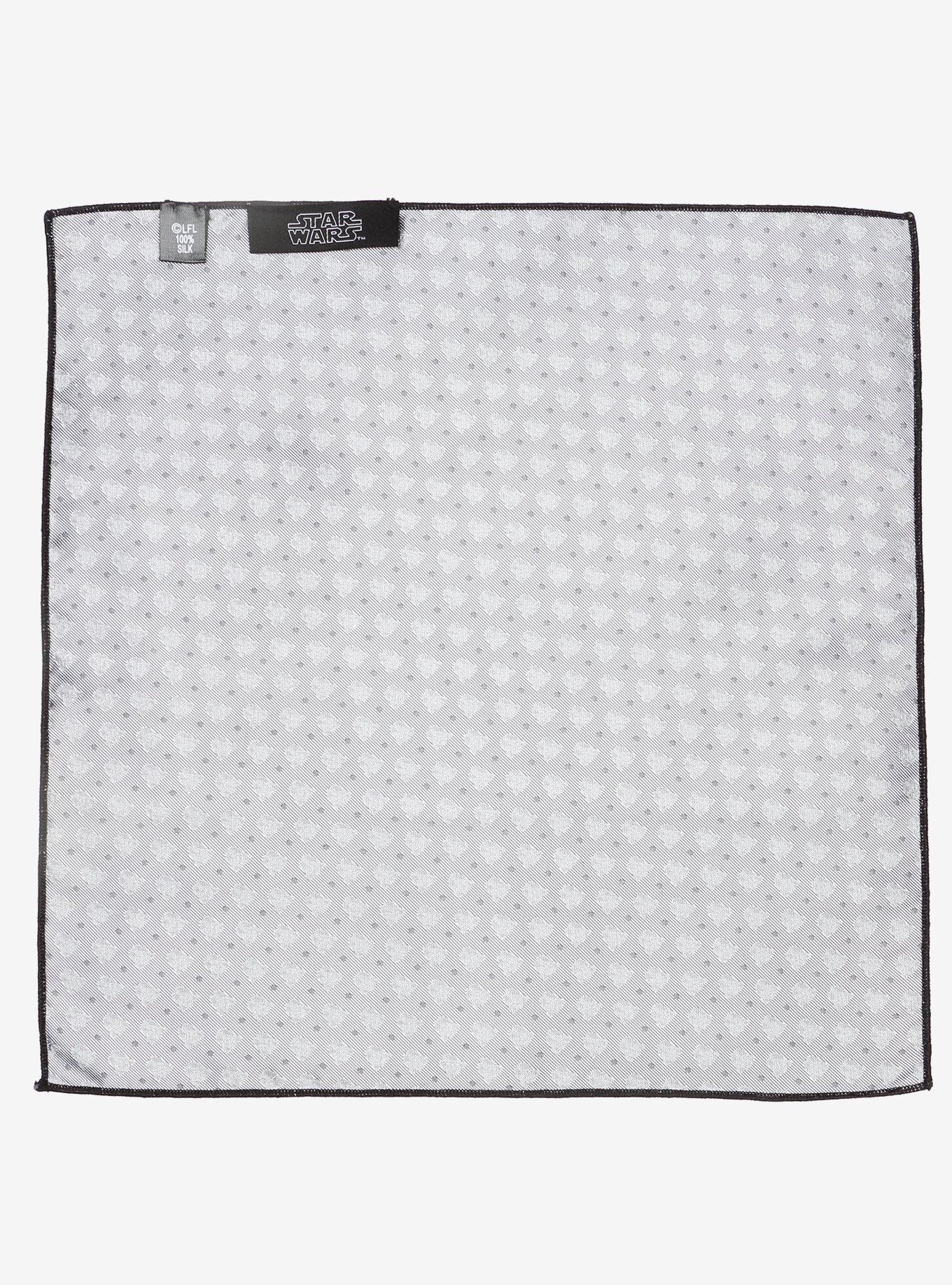 Star Wars Darth Vader Gray Dot Pocket Square