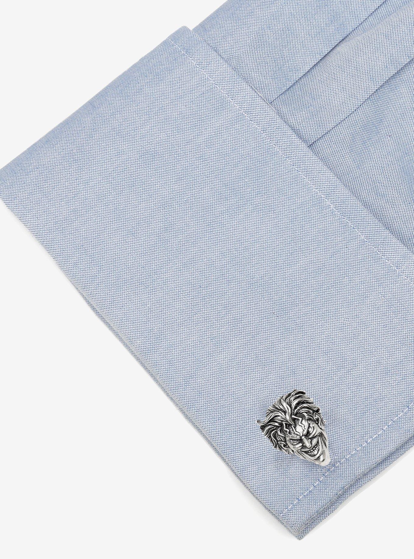 DC Comics Joker Face Cufflinks, , alternate