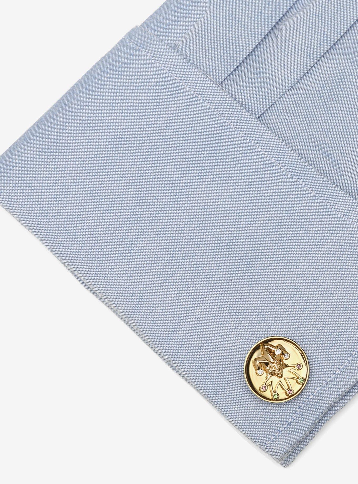DC Comics Joker Gold Cufflinks, , alternate