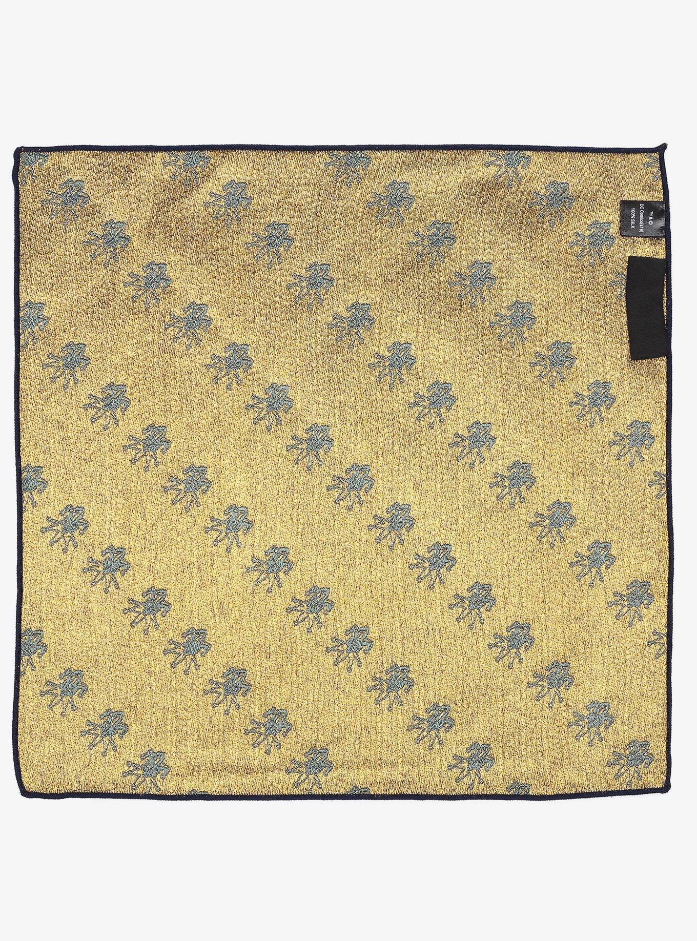 DC Comics Joker Metallic Print Pocket Square, , alternate