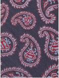 DC Comics Superman Red and Blue Paisley Tie, , alternate