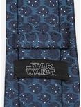 Star Wars Millennium Falcon Dot Blue Tie, , alternate