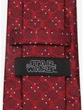 Star Wars Millennium Falcon Dot Red Tie, , alternate