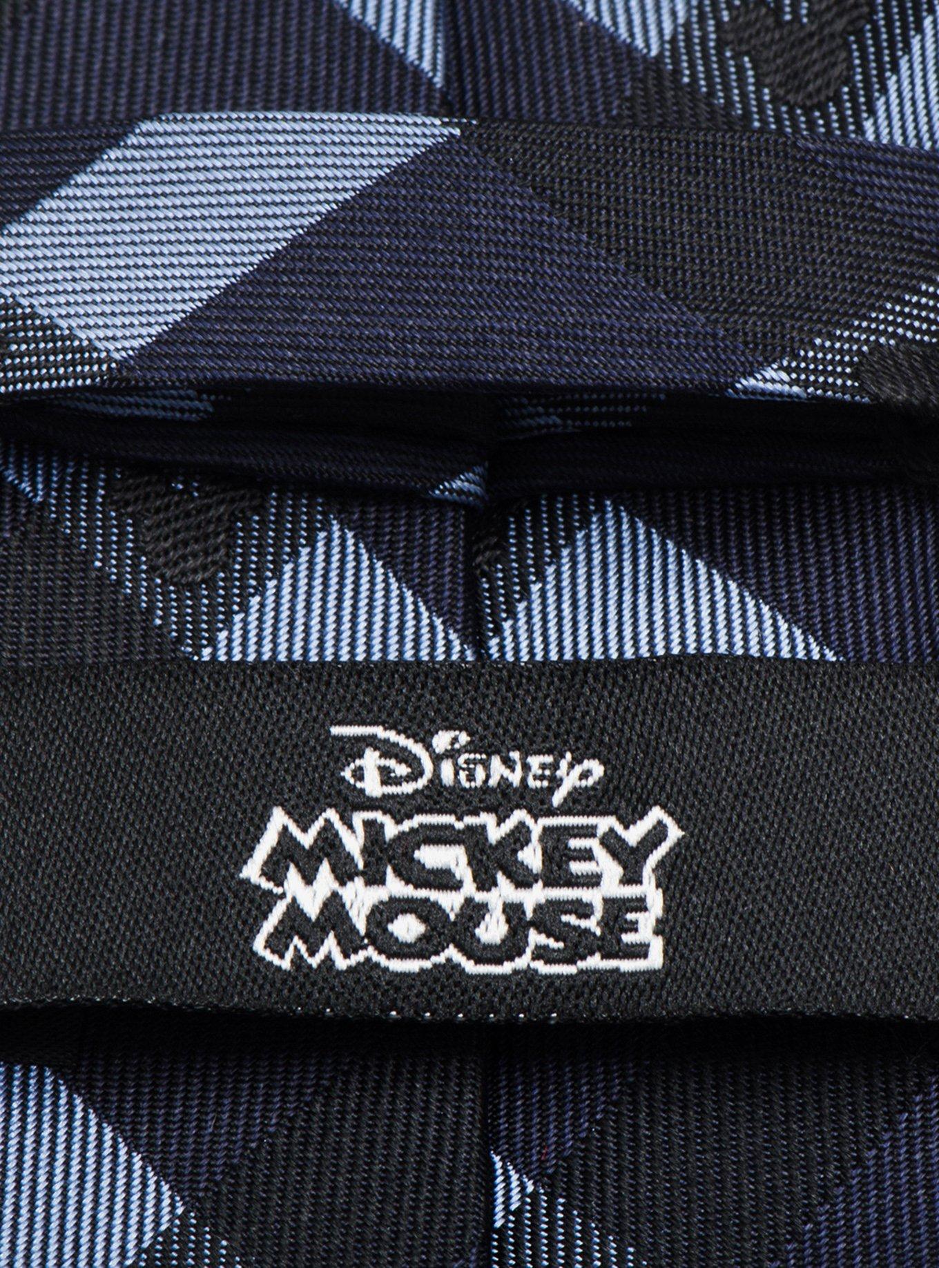 Disney Mickey Mouse Blue Plaid Tie, , alternate
