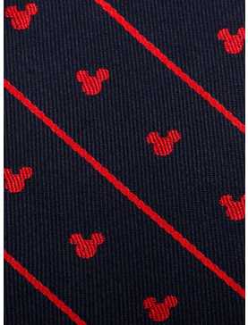 Disney Mickey Mouse Navy Pinstripe Tie, , hi-res