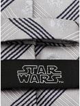Star Wars Stormtrooper Gray Plaid Tie, , alternate