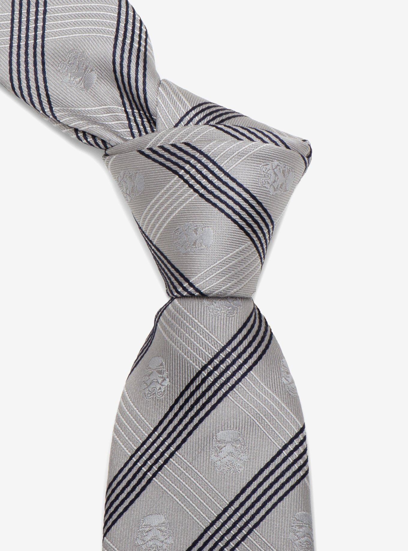 Star Wars Stormtrooper Gray Plaid Tie, , alternate