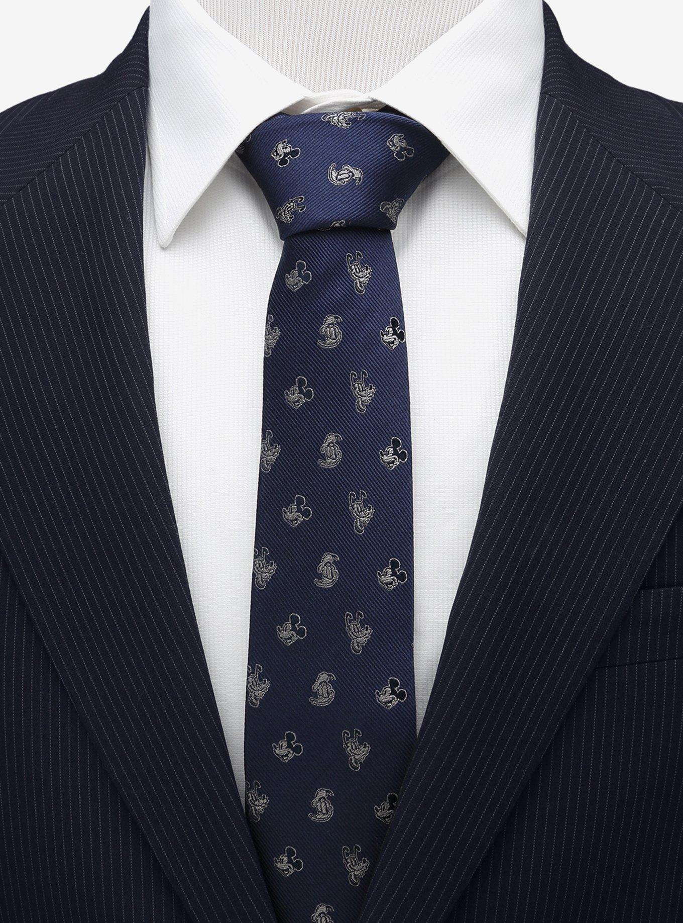 Disney Mickey and Friends Blue Tie, , alternate