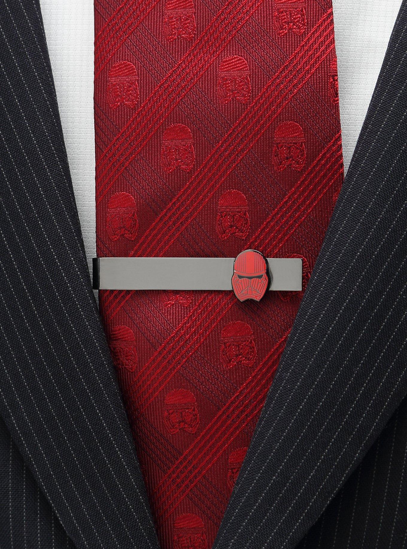 Star Wars Stormtrooper Red Tie Bar, , alternate