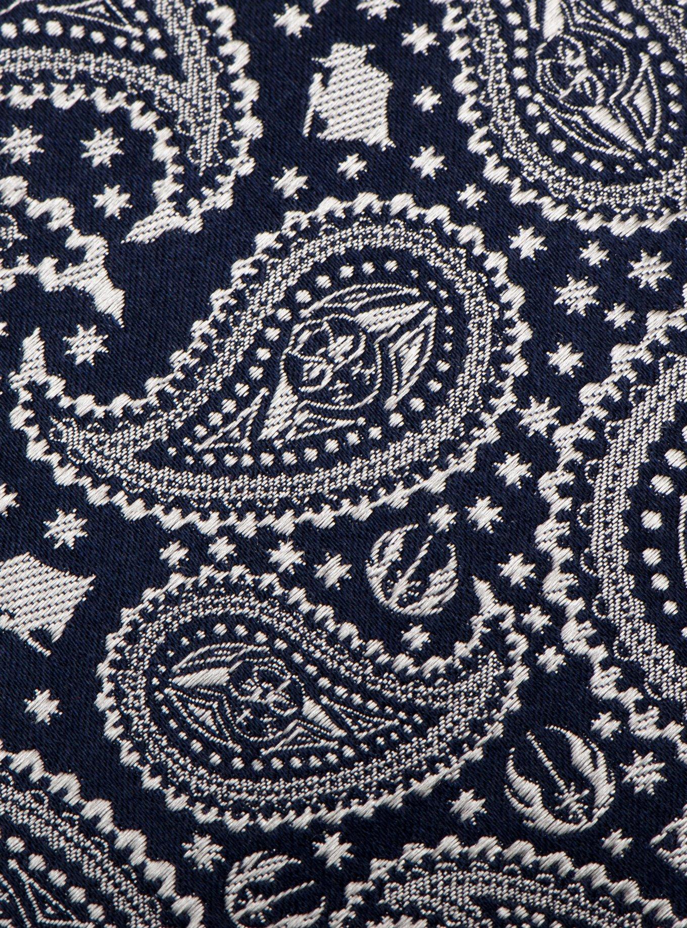Star Wars Yoda Navy Paisley Mens Tie, , alternate