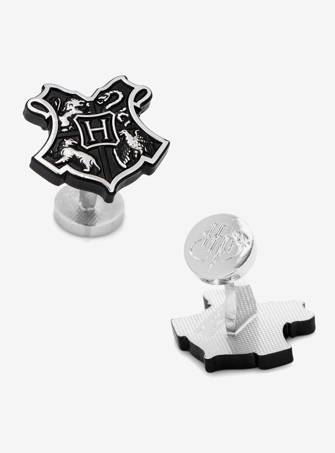 Harry Potter Hogwarts Crest 3D Cufflinks, , hi-res