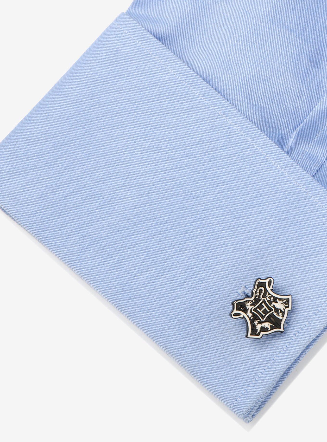 Harry Potter Hogwarts Crest 3D Cufflinks, , alternate