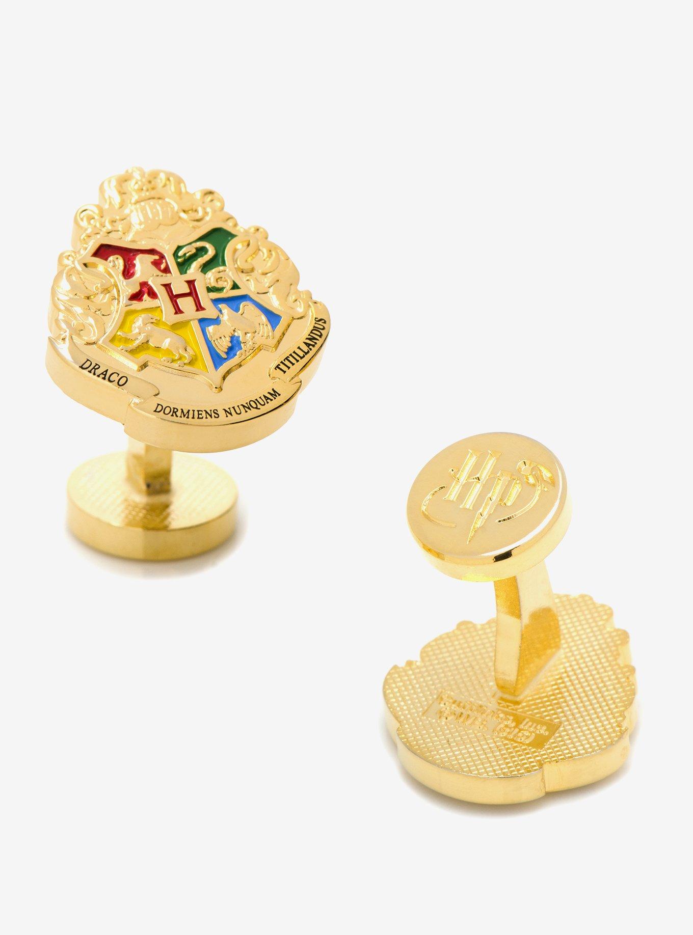 Harry Potter Hogwarts Crest Cufflinks, , hi-res