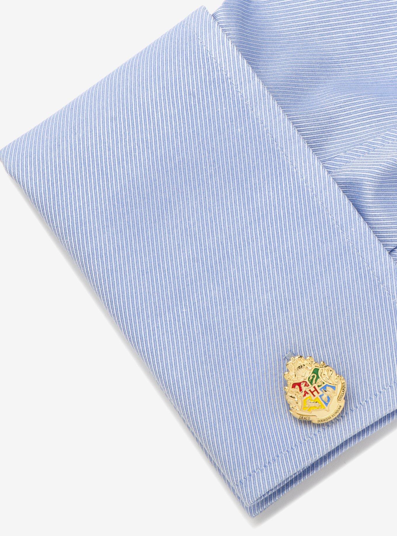 Harry Potter Hogwarts Crest Cufflinks, , alternate