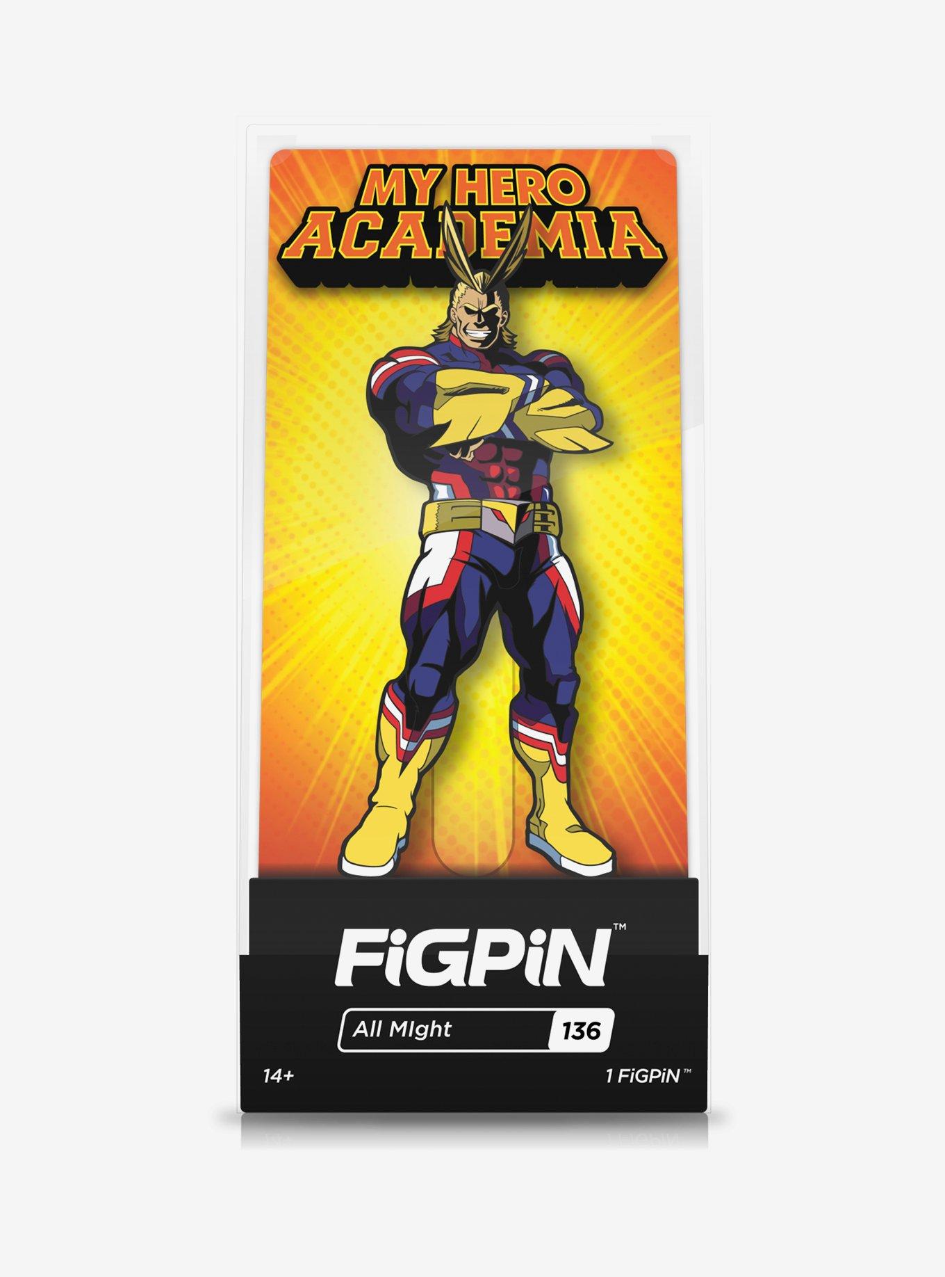 FiGPiN My Hero Academia All Might Arms Crossed Enamel Pin, , alternate