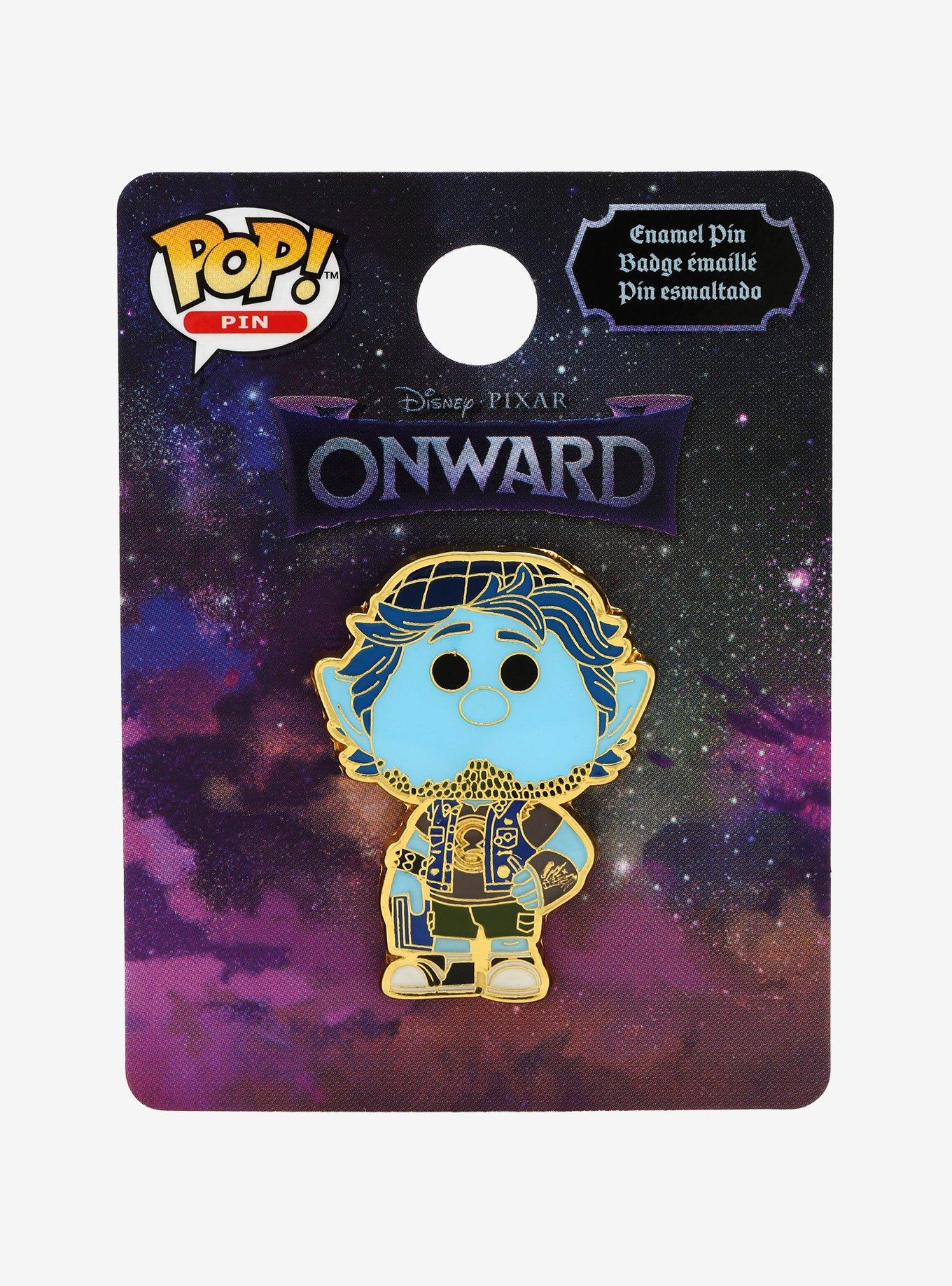 Funko Pop! Disney Pixar Onward Barley Lightfoot Enamel Pin - BoxLunch Exclusive, , alternate