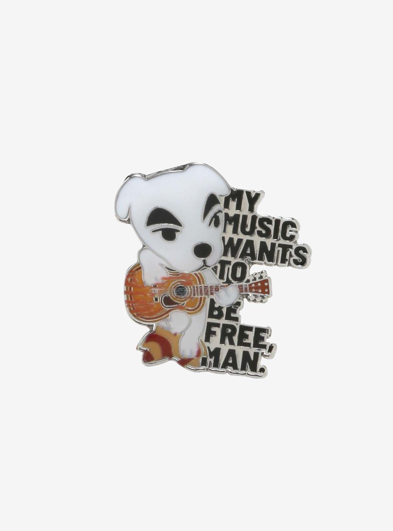 Nintendo Animal Crossing K.K. Slider Music Enamel Pin - BoxLunch Exclusive, , alternate