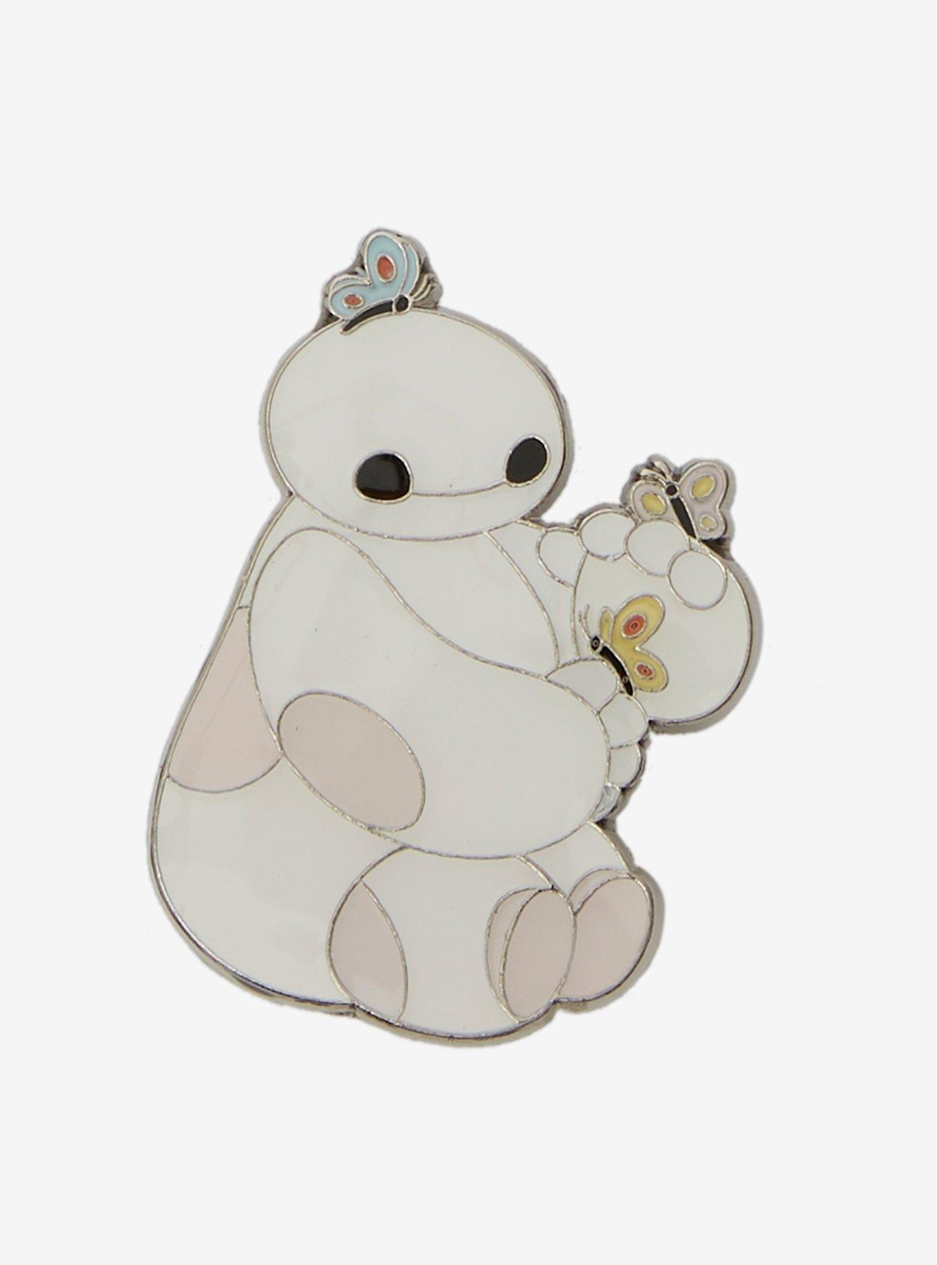 Loungefly Disney Big Hero 6 Baymax with Butterflies Enamel Pin - BoxLunch Exclusive, , alternate